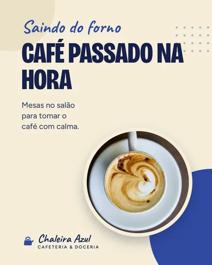 Post: Café passado na hora
