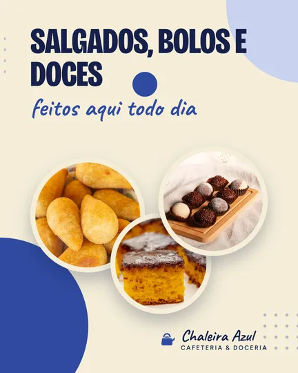 Post: Salgados, bolos e doces